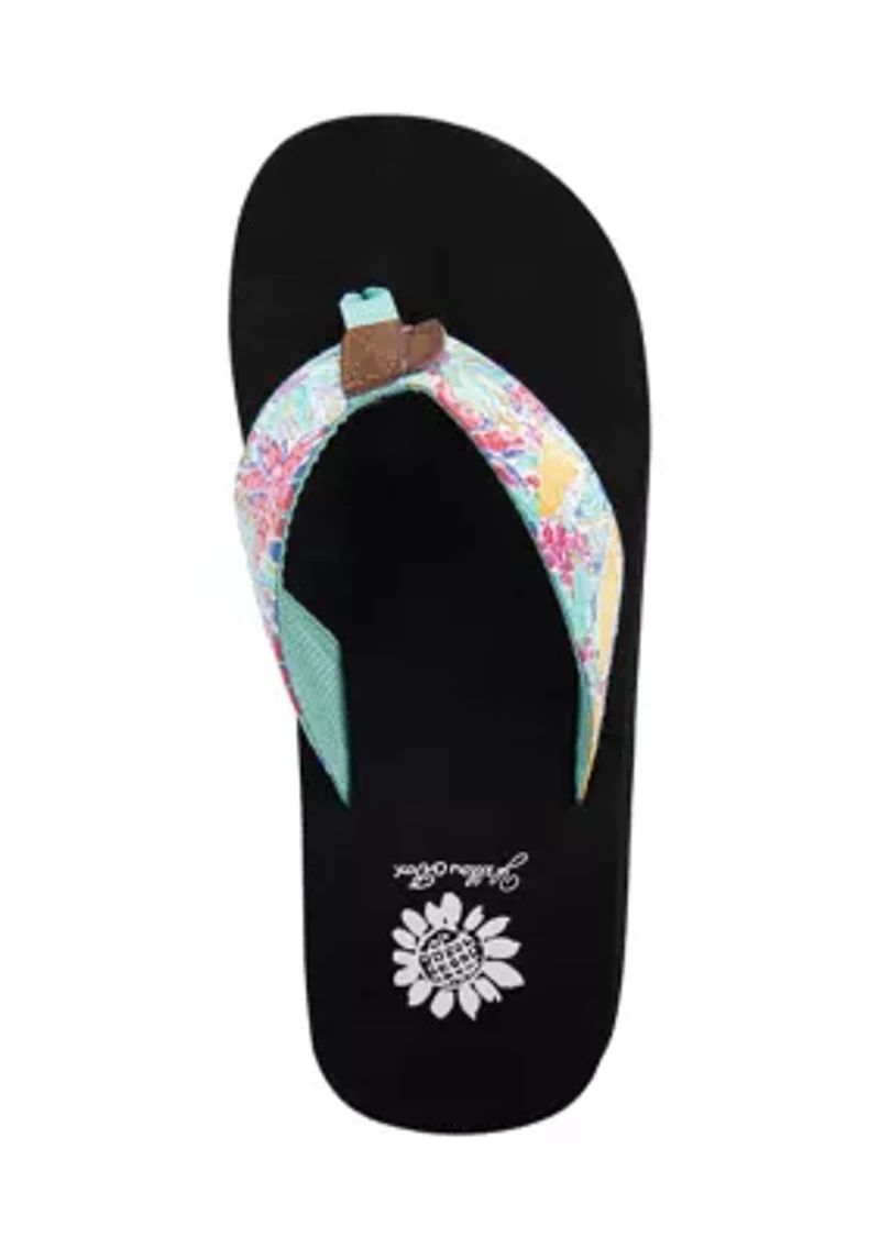 Flounder Flip Flop Sandals