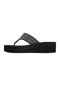 Redondo Flip Flop Wedge Thong Sandals