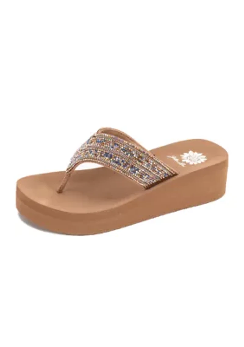 Redondo Wedge Heeled Sandals