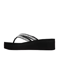 Ragle Wedge Flip Flop Thong Sandals