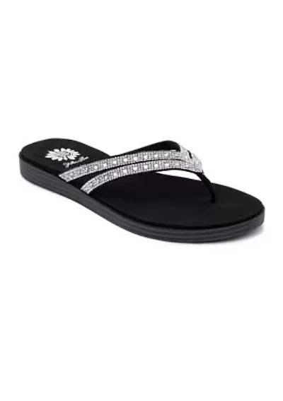 Dayton Thong Rhinestone Sandals