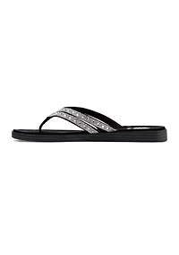 Dayton Thong Rhinestone Sandals