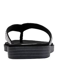 Dayton Thong Rhinestone Sandals