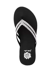 Dayton Thong Rhinestone Sandals