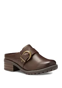 Erin Strap and Buckle Mules