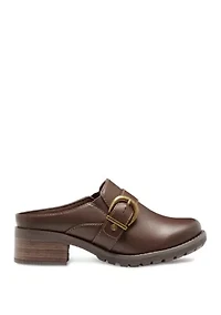 Erin Strap and Buckle Mules