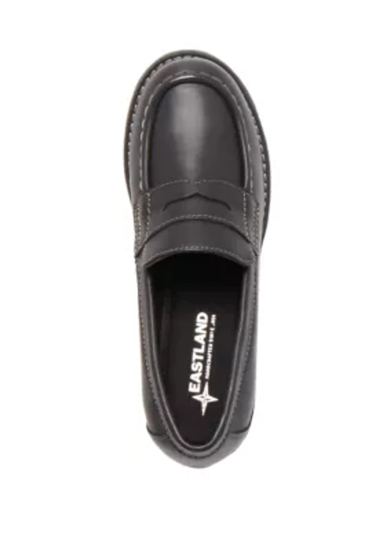 Holly Moc Toe Penny Loafers