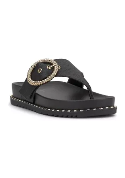 Cymmeri Thong Footbed Sandals
