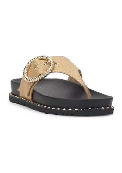 Cymmeri Thong Footbed Sandals