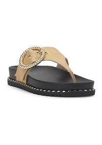 Cymmeri Thong Footbed Sandals