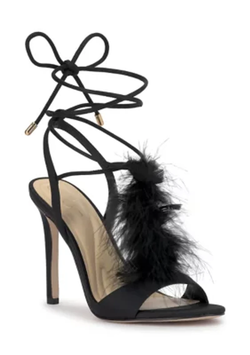 Jenzin Ankle Wrap Stiletto Sandals