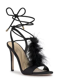 Jenzin Ankle Wrap Stiletto Sandals