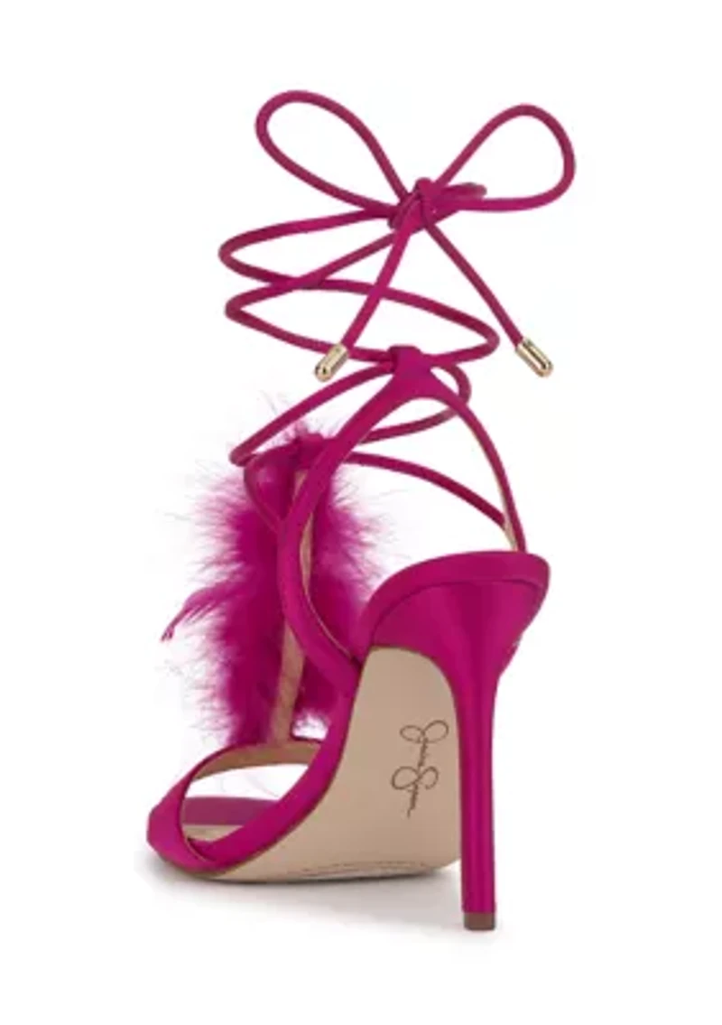 Jenzin Ankle Wrap Stiletto Sandals