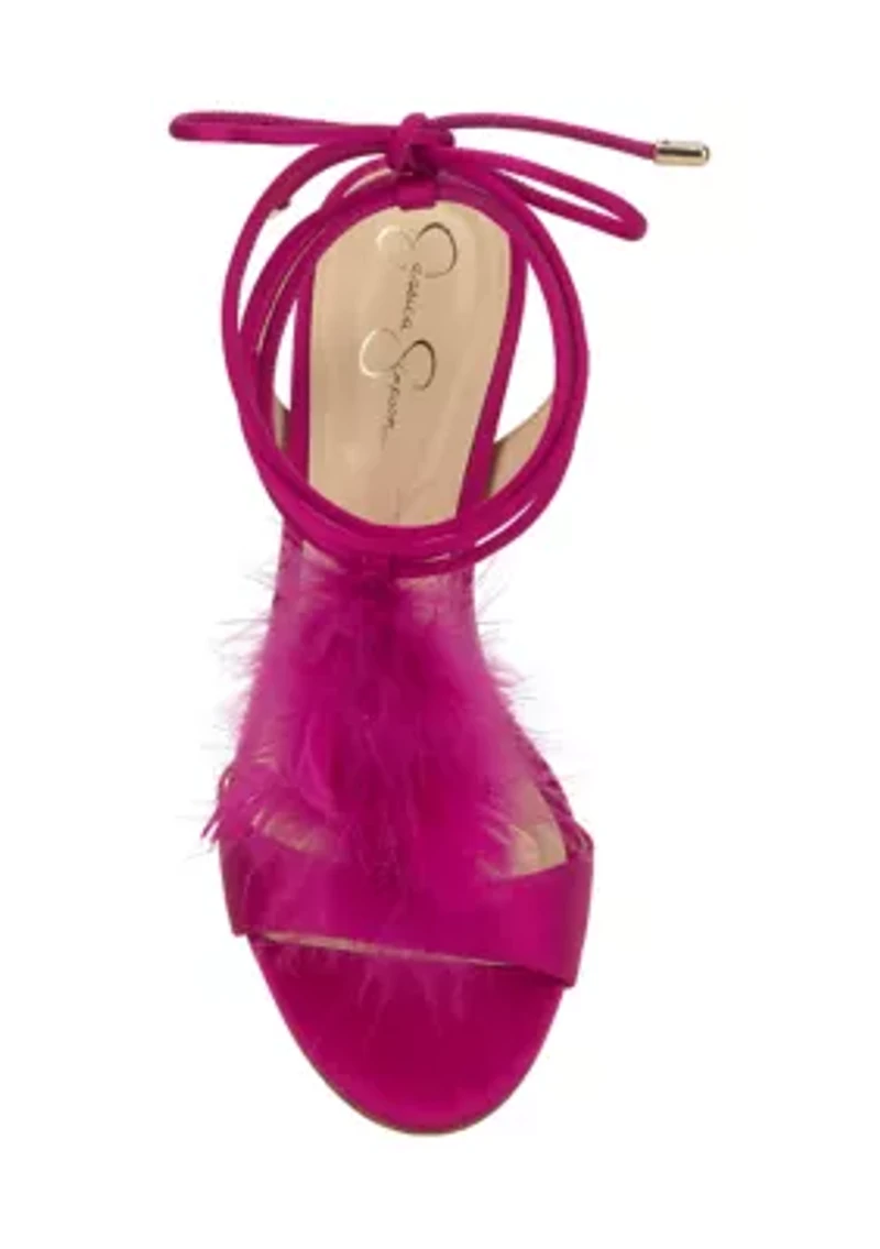 Jenzin Ankle Wrap Stiletto Sandals