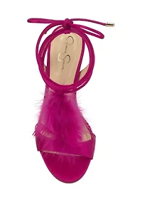 Jenzin Ankle Wrap Stiletto Sandals