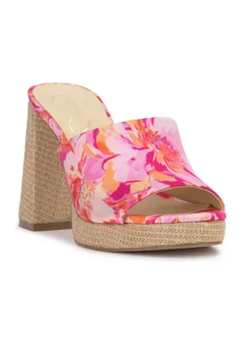 Kameena Slide Heeled Sandals