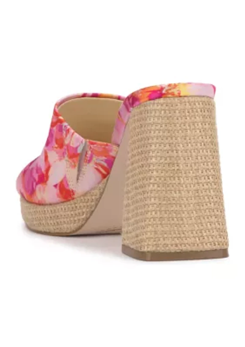 Kameena Slide Heeled Sandals