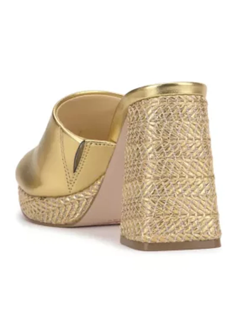 Kameena Slide Heeled Sandals