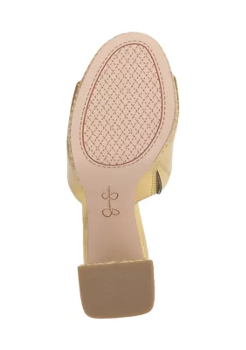 Kameena Slide Heeled Sandals