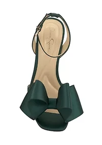 Olivine2 Bow Stiletto Heels