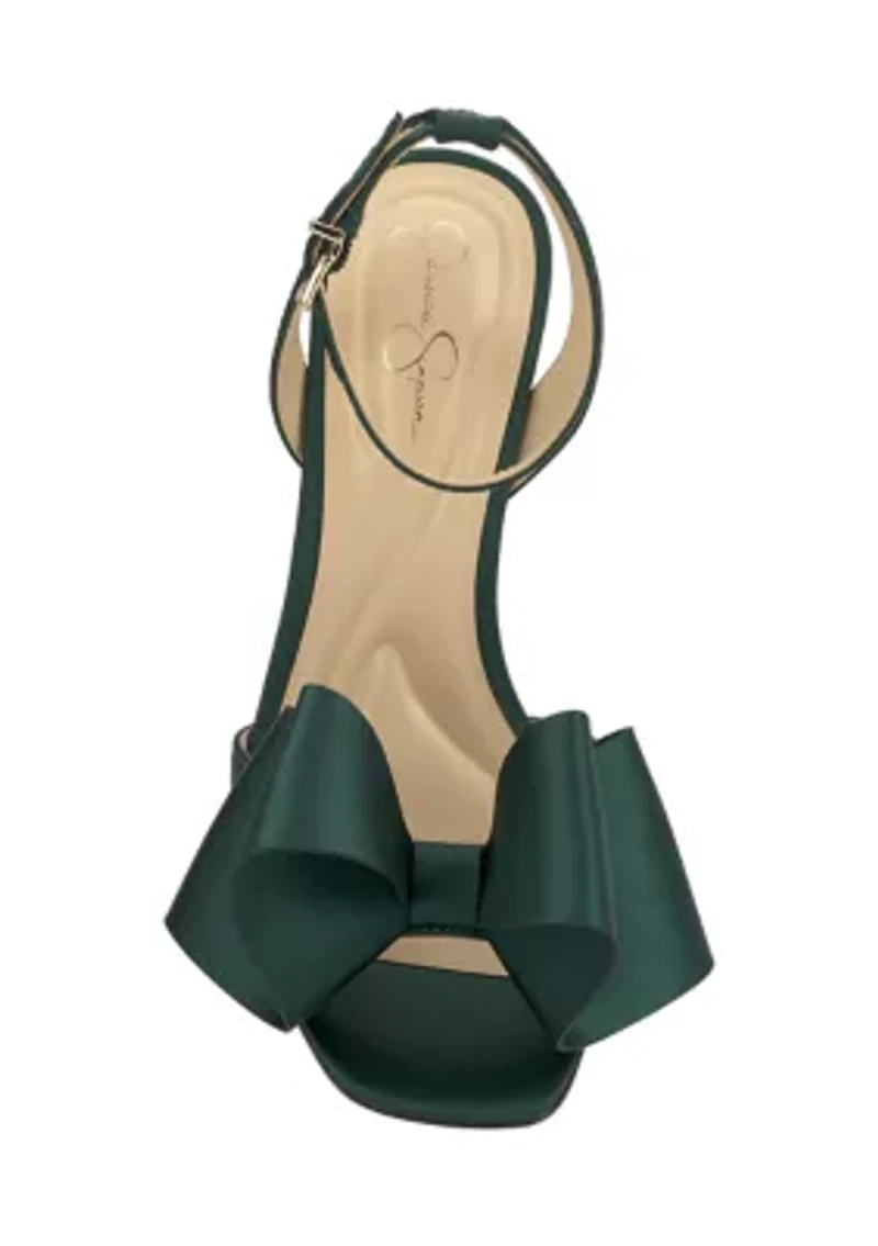 Olivine Bow Sandals