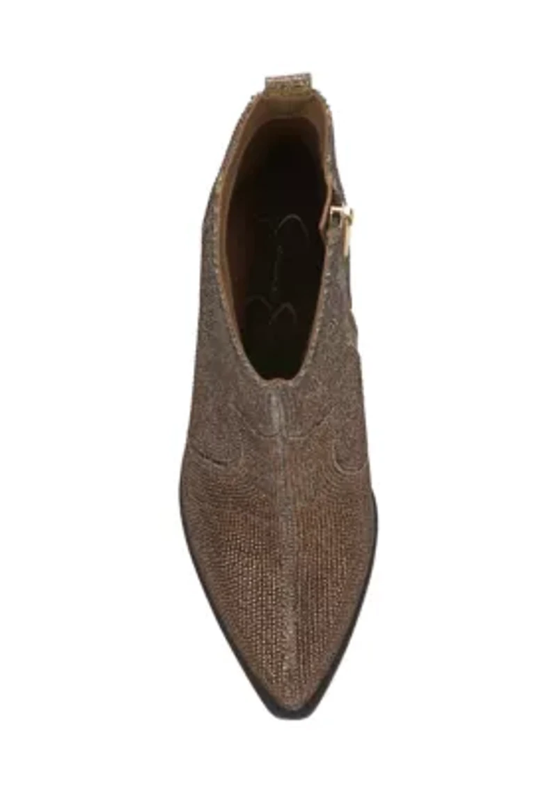 Oviedo Rhinestone Western Booties