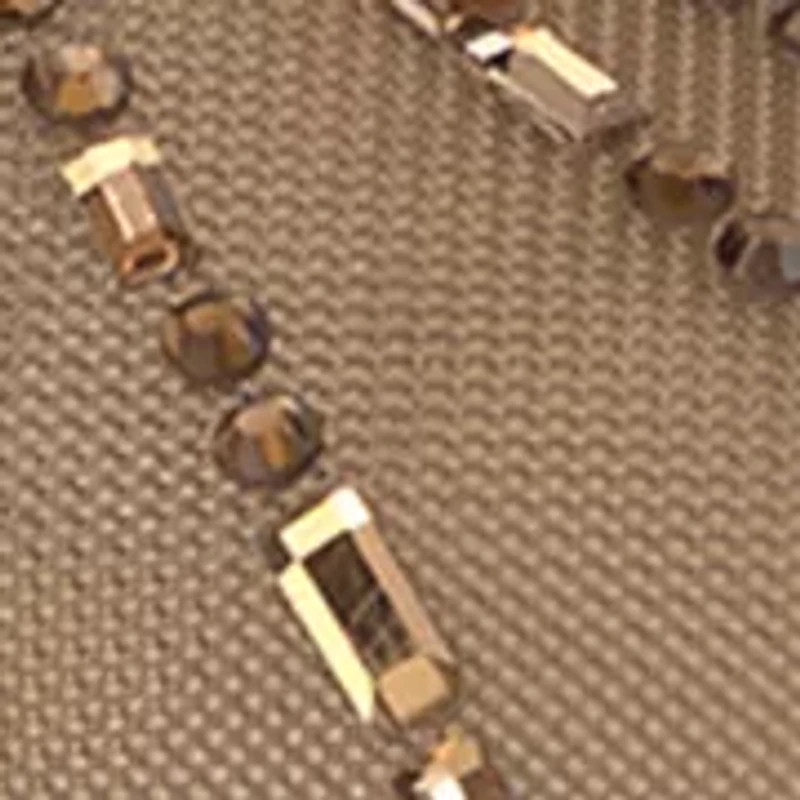 Piviano Rhinestone Mesh Pumps