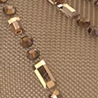 Piviano Rhinestone Mesh Pumps