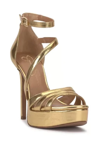 Shyremin Ankle Strap Sandals