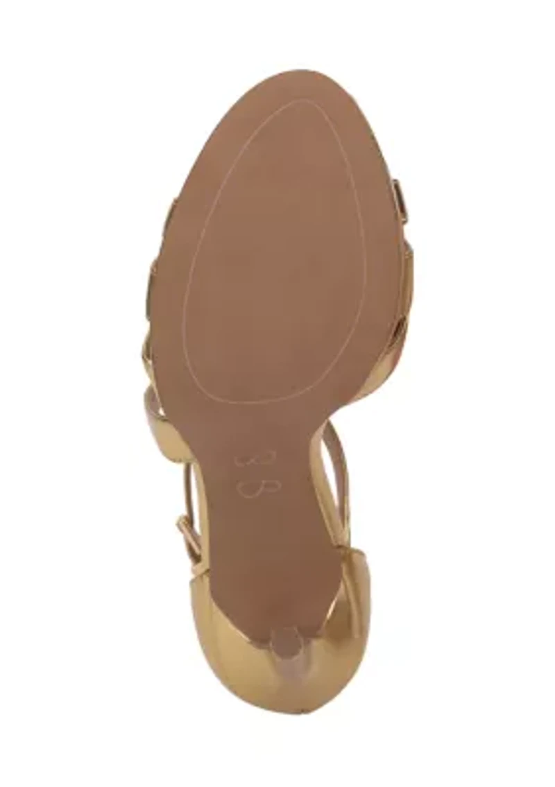 Shyremin Ankle Strap Sandals