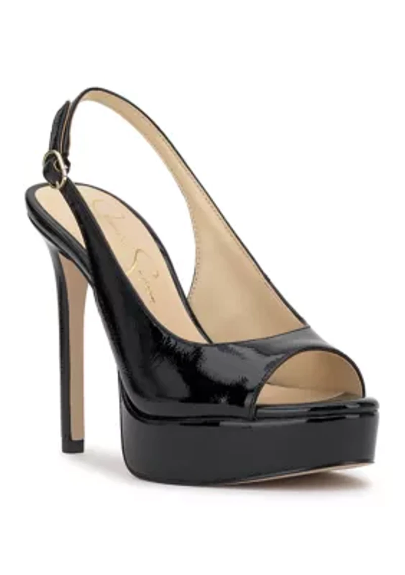 Sibilla Peep Toe Sandals