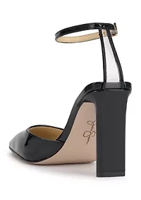 Soltiea Ankle Strap Pumps