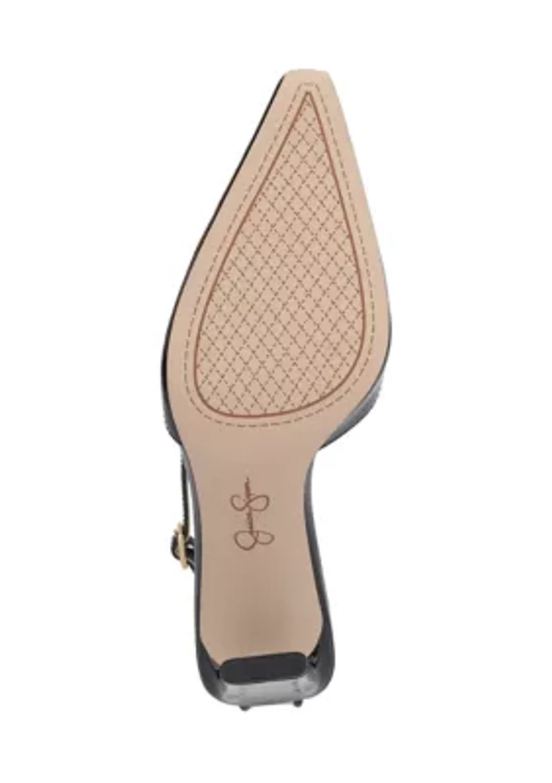 Soltiea Ankle Strap Pumps