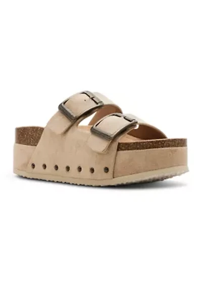 Babes Platform Footbed Sandals