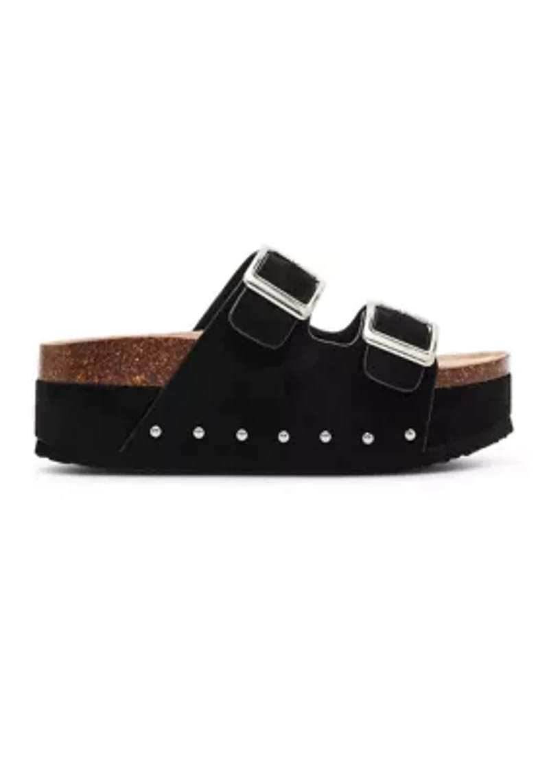 Babes Platform Footbed Sandals