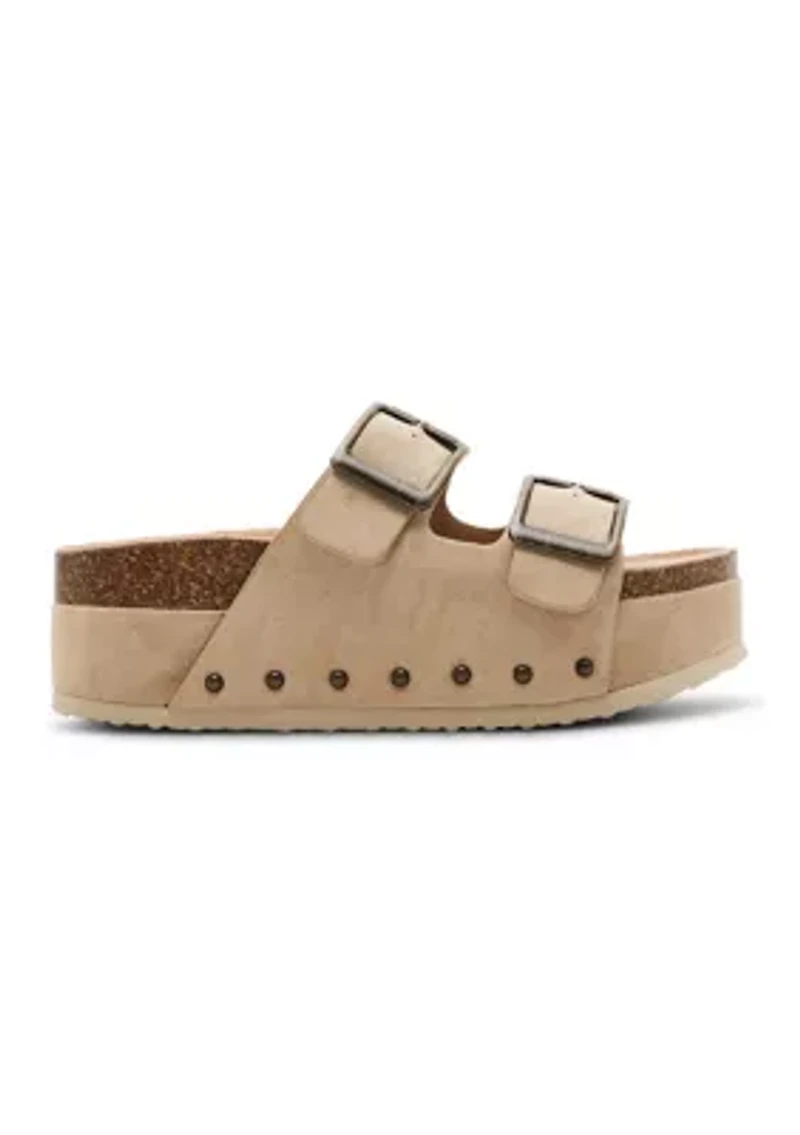 Babes Platform Footbed Sandals