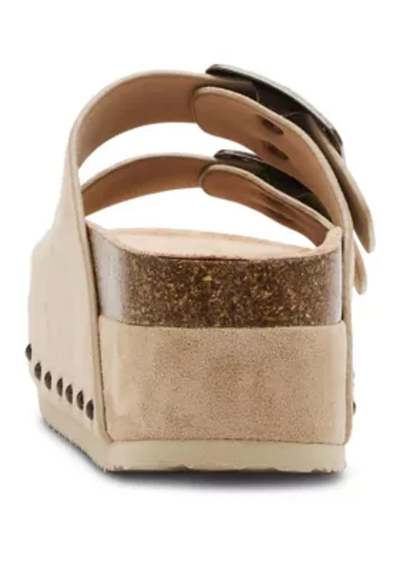 Babes Platform Footbed Sandals