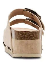 Babes Platform Footbed Sandals