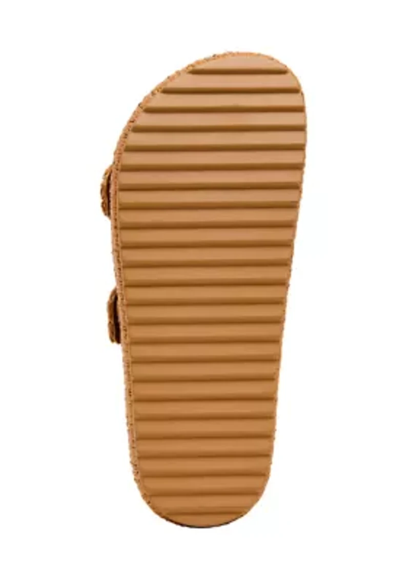 Raffia Platform Sandals