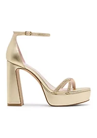 Cady Rhinestone Strappy Sandals