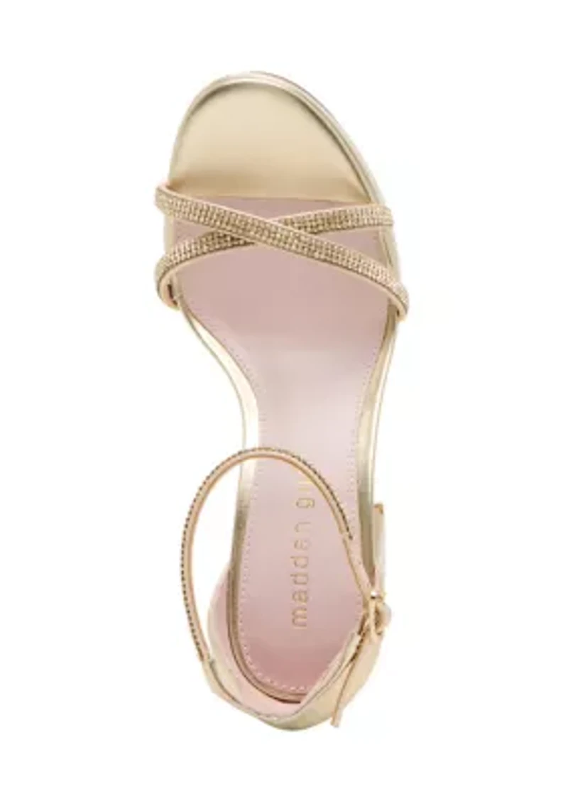 Cady Rhinestone Strappy Sandals