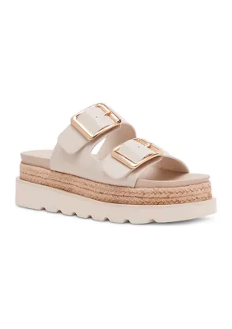 Mythical 2 Band Flatform Sandals
