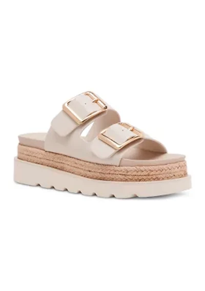 Mythical 2 Band Flatform Sandals
