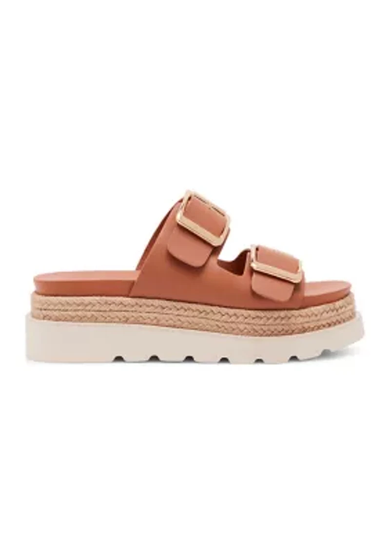 Mythical 2 Band Flatform Sandals