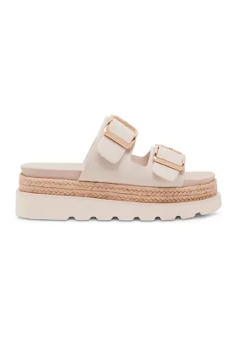 Mythical 2 Band Flatform Sandals
