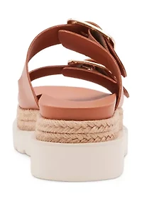 Mythical 2 Band Flatform Sandals