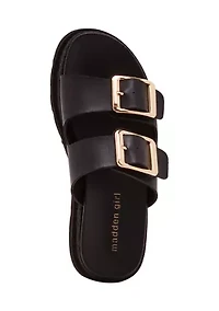 Mythical 2 Band Flatform Sandals