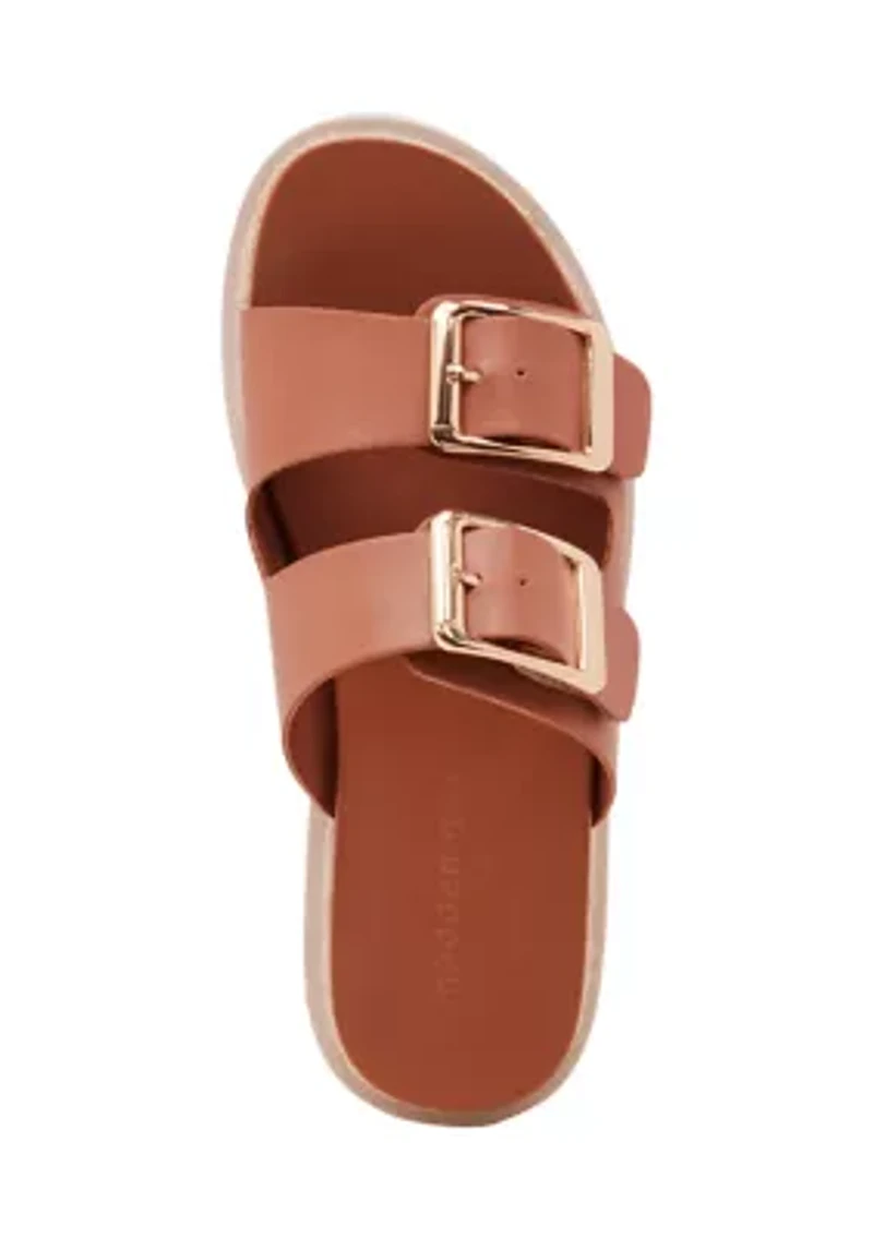 Mythical 2 Band Flatform Sandals