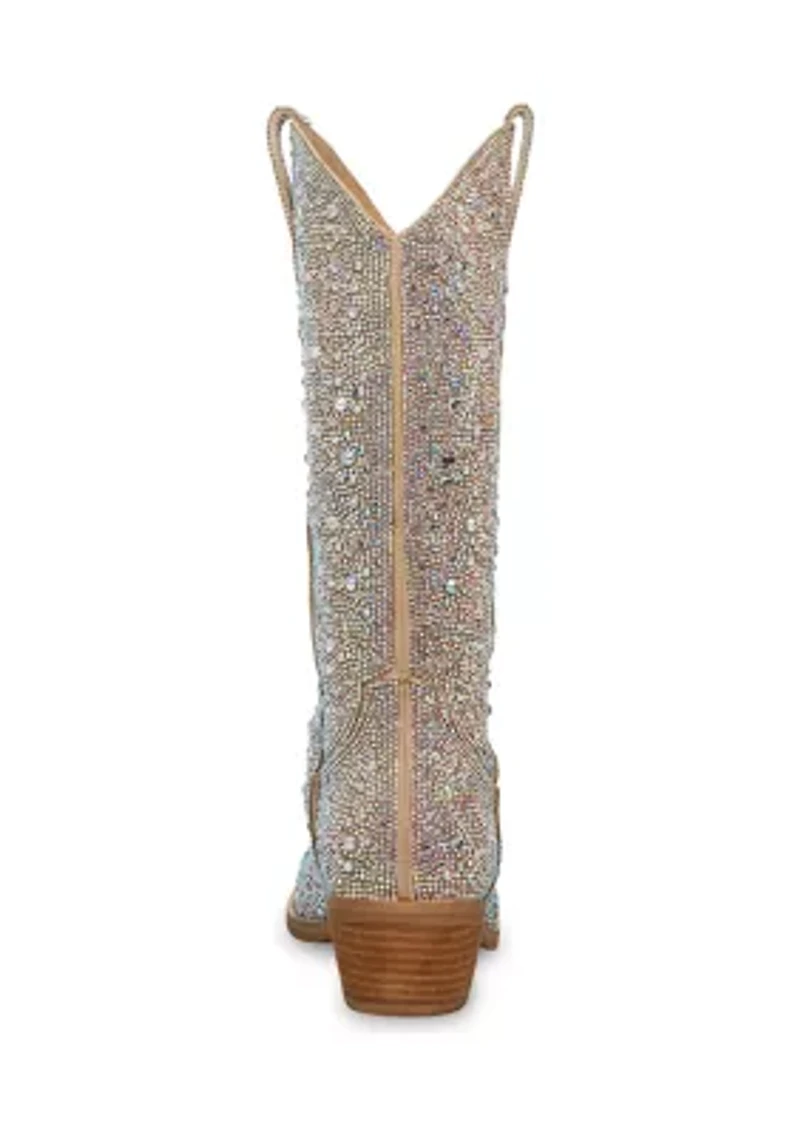 Redford Rhinestone Western Boots