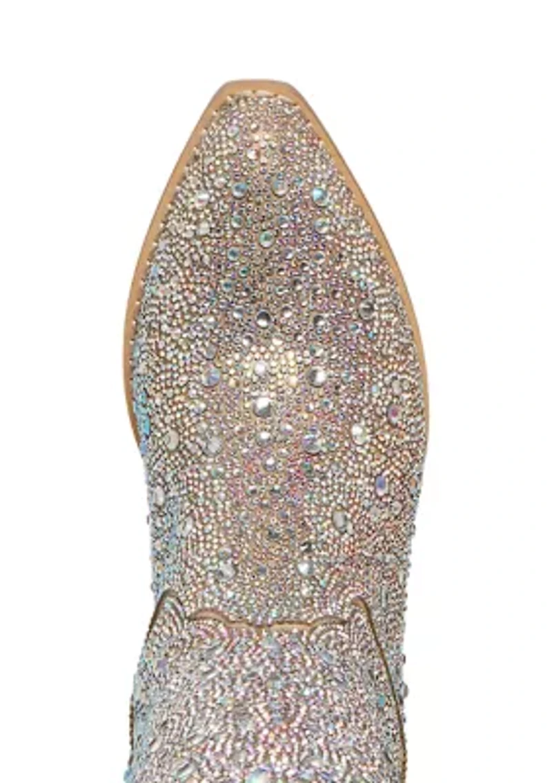 Redford Rhinestone Western Boots